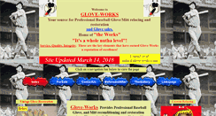 Desktop Screenshot of glove-works.com