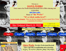 Tablet Screenshot of glove-works.com